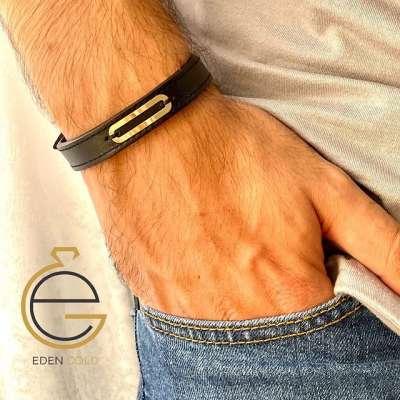 دستنبد بیضی طلا ۱۸ عیار