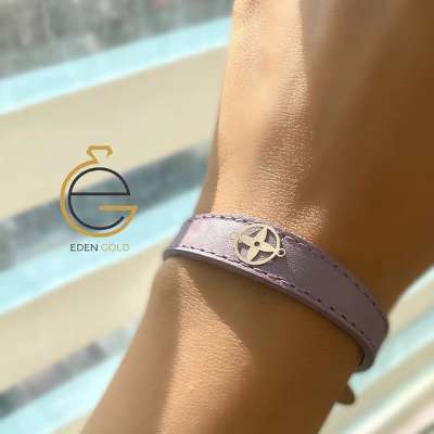 دستبندطرح دایره طلا