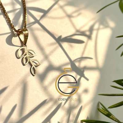 گردنبند خوشه طلا ۱۸ عیار