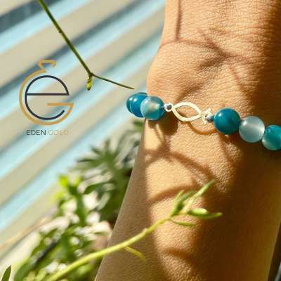 دستبند طلا طرح ماهی