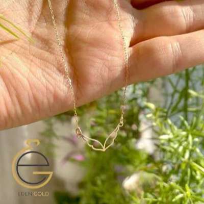 گردنبند بال فرشته طلا ۱۸ عیار