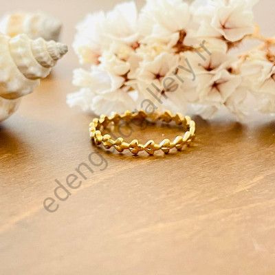 انگشتر طرح برگ