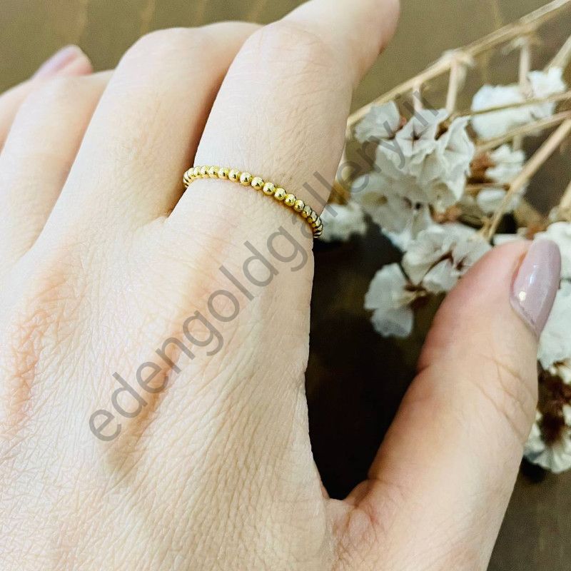 انگشتر طرح توپی