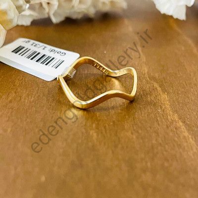 انگشتر طرح موج