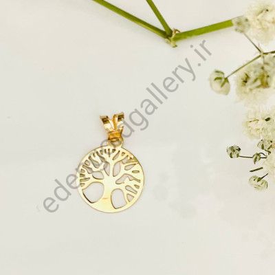 پلاک طلا درخت زندگی