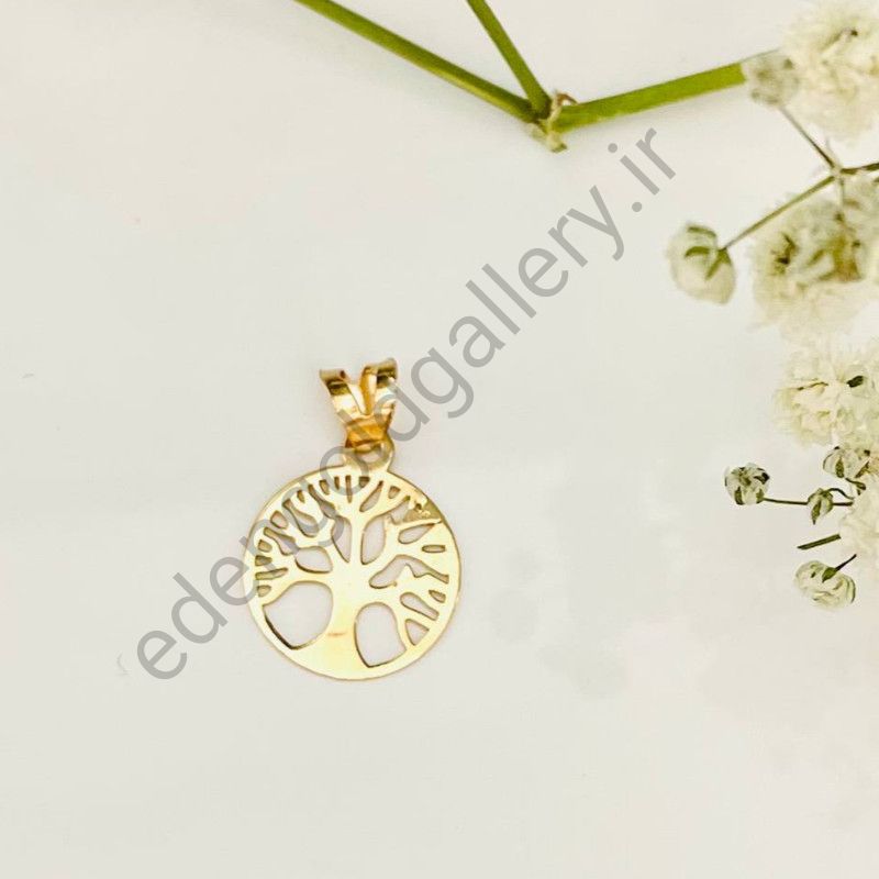 پلاک طلا درخت زندگی