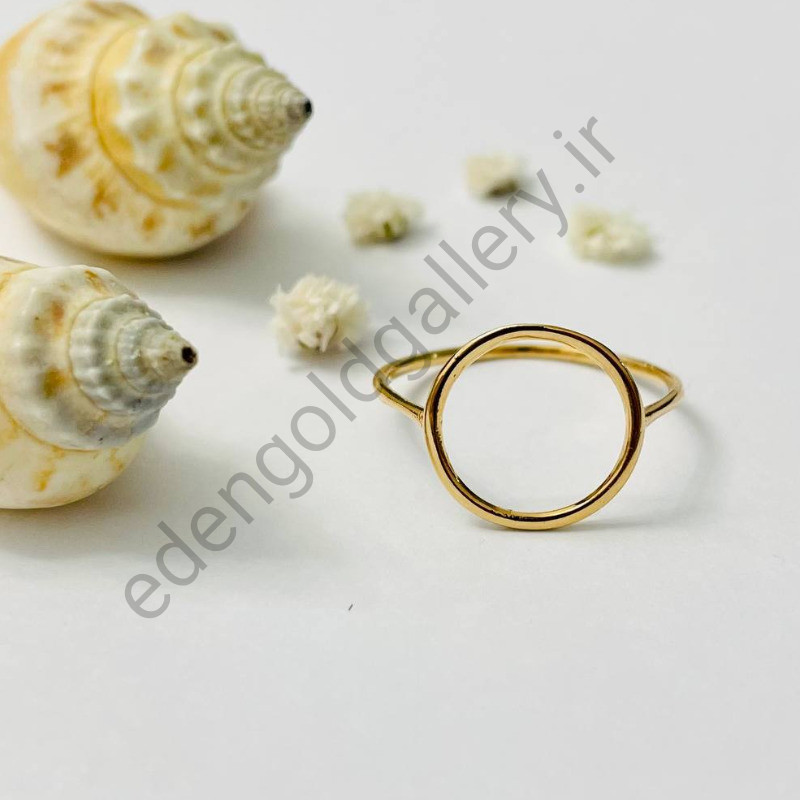 انگشتر طرح دایره