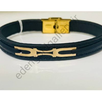 دستبند مردانه چرم کد T402.416