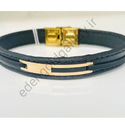دستبند مردانه چرم کد T402.418