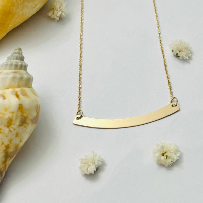 گردنبند مینیمال طلا لیزری