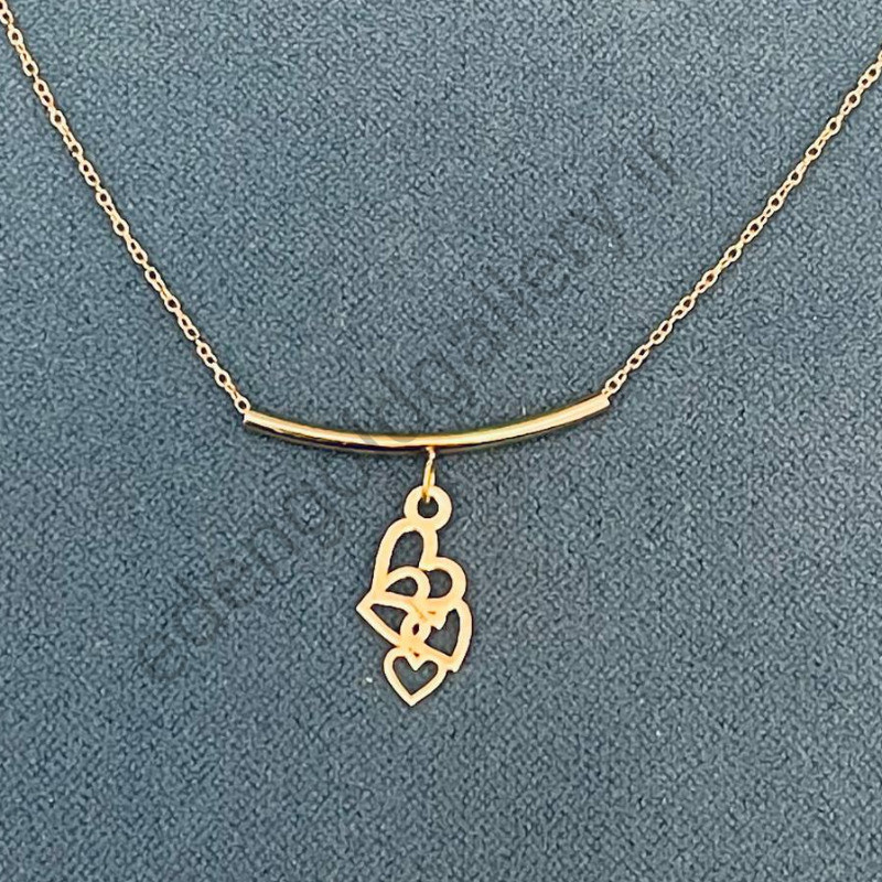 گردنبند طلا طرح قلب