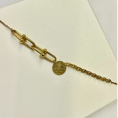 دستبند طلا تیفانی کد924