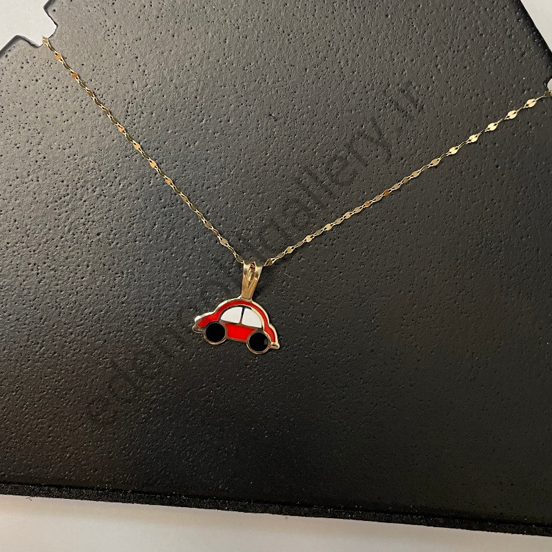 پلاک طلا ماشین میناکاری کد 752