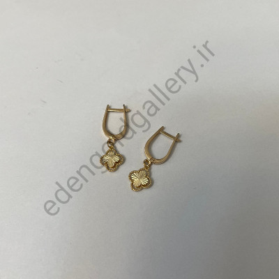 گوشواره طلا آویزی ونکلیف