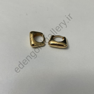 گوشواره طلا روکو مربعی