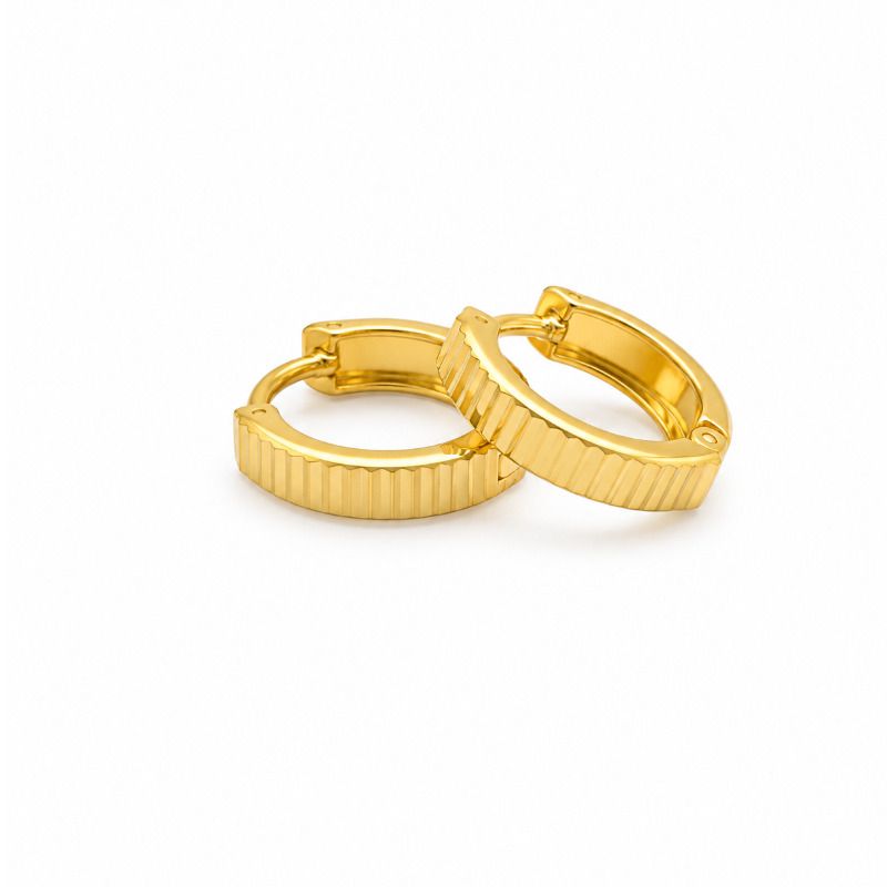 گوشواره حلقه ای تراش خورده 1379